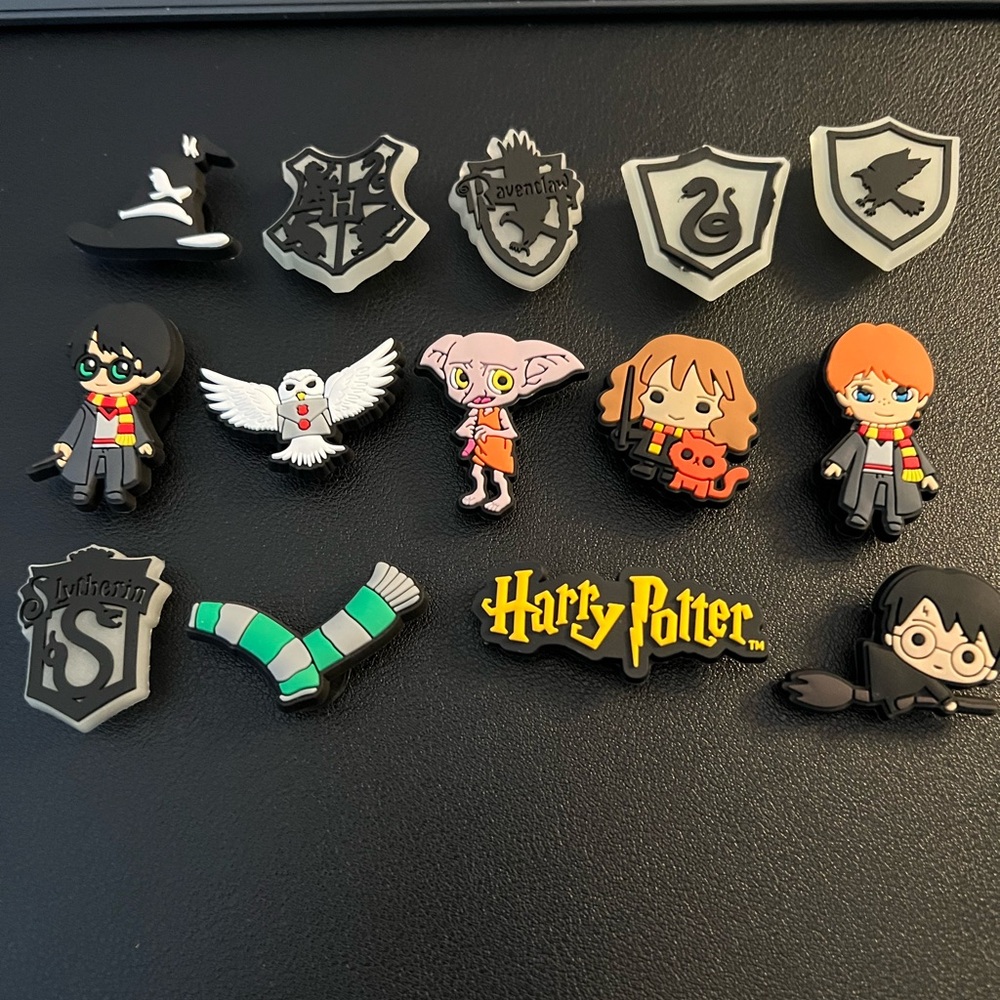 New!‎  Harry Potter croc charms